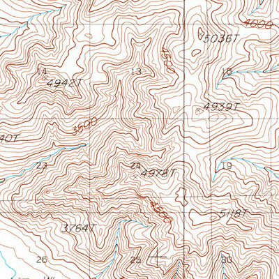 United States Geological Survey Chandalar D-3, AK (1990, 63360-Scale) digital map