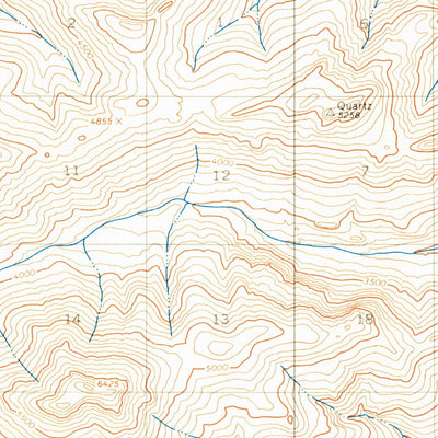 United States Geological Survey Chandalar D-5, AK (1971, 63360-Scale) digital map
