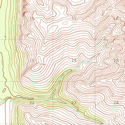 United States Geological Survey Chandalar D-6, AK (1971, 63360-Scale) digital map