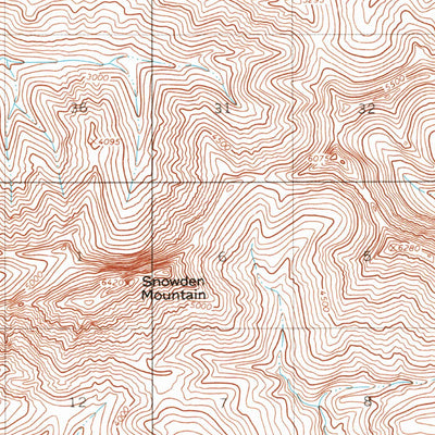 United States Geological Survey Chandalar D-6, AK (1971, 63360-Scale) digital map