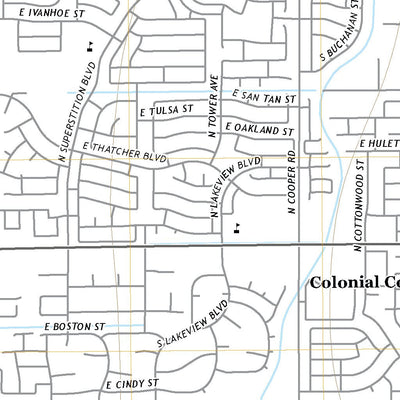 United States Geological Survey Chandler, AZ (2021, 24000-Scale) digital map