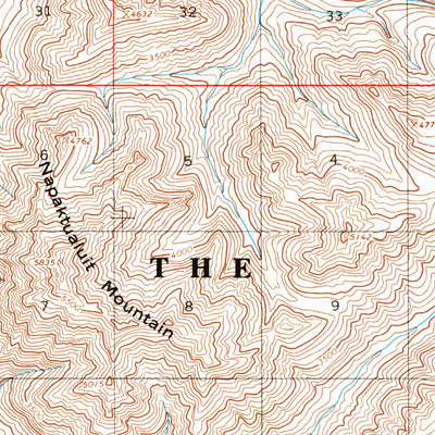 United States Geological Survey Chandler Lake A-3, AK (1971, 63360-Scale) digital map