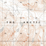 United States Geological Survey Chandler Lake A-5, AK (1986, 63360-Scale) digital map