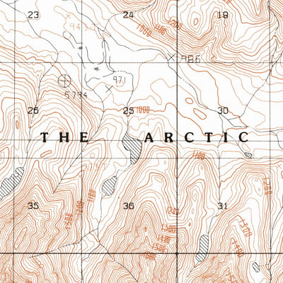 United States Geological Survey Chandler Lake A-5, AK (1986, 63360-Scale) digital map