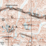 United States Geological Survey Chandler Lake, AK (1956, 250000-Scale) digital map