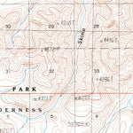 United States Geological Survey Chandler Lake B-4, AK (1987, 63360-Scale) digital map