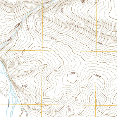 United States Geological Survey Chandler Lake C-4 NW, AK (2016, 25000-Scale) digital map