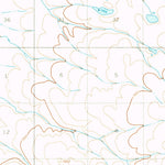 United States Geological Survey Chandler Lake D-1, AK (1971, 63360-Scale) digital map