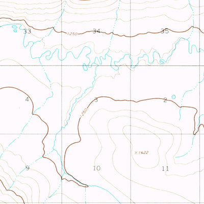United States Geological Survey Chandler Lake D-2, AK (1971, 63360-Scale) digital map