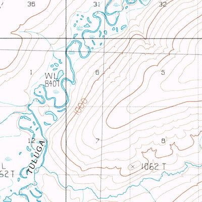 United States Geological Survey Chandler Lake D-3, AK (1987, 63360-Scale) digital map