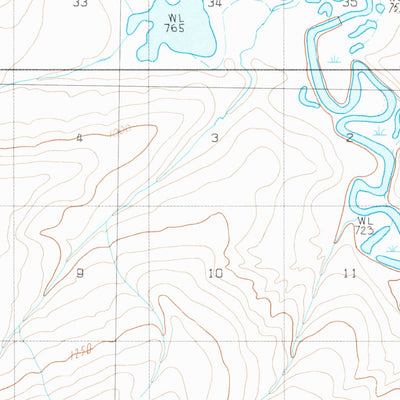 United States Geological Survey Chandler Lake D-4, AK (1987, 63360-Scale) digital map