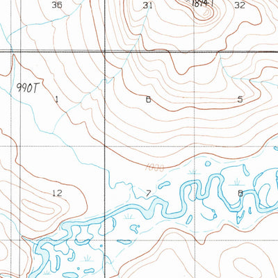 United States Geological Survey Chandler Lake D-5, AK (1987, 63360-Scale) digital map