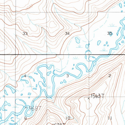United States Geological Survey Chandler Lake D-5, AK (1987, 63360-Scale) digital map