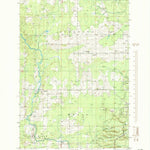 United States Geological Survey Chandler, MI (1985, 24000-Scale) digital map