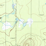United States Geological Survey Chandler Mountain, ME (1986, 24000-Scale) digital map
