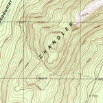 United States Geological Survey Chandler Mountain, ME (1986, 24000-Scale) digital map