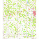 United States Geological Survey Chandler, OK (1974, 24000-Scale) digital map