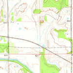United States Geological Survey Chandler, OK (1974, 24000-Scale) digital map
