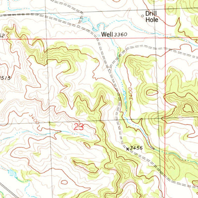 United States Geological Survey Chandler Spring, MT (1980, 24000-Scale) digital map
