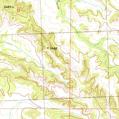 United States Geological Survey Chandler Spring, MT (1980, 24000-Scale) digital map