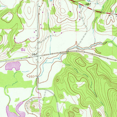 United States Geological Survey Chandler, TX (1966, 24000-Scale) digital map