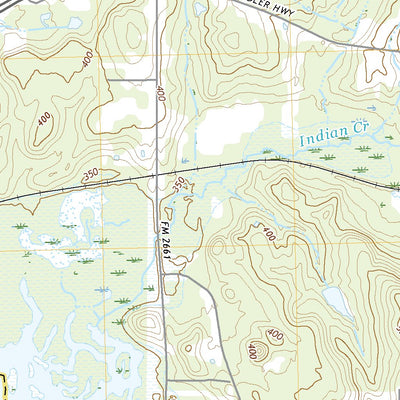 United States Geological Survey Chandler, TX (2022, 24000-Scale) digital map