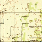 United States Geological Survey Chandlerville, IL (1932, 62500-Scale) digital map