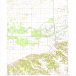 United States Geological Survey Chandlerville, IL (1981, 24000-Scale) digital map