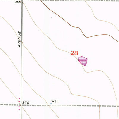 United States Geological Survey Chaney Ranch, CA (1955, 24000-Scale) digital map