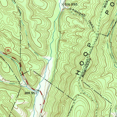 United States Geological Survey Chaneysville, PA (1968, 24000-Scale) digital map
