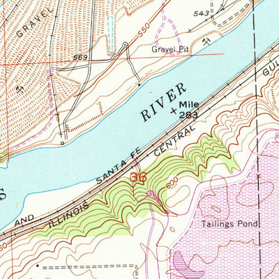 United States Geological Survey Channahon, IL (1954, 24000-Scale) digital map