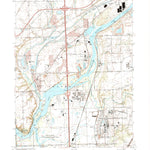 United States Geological Survey Channahon, IL (1993, 24000-Scale) digital map