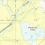 United States Geological Survey Channing, MI (1955, 24000-Scale) digital map