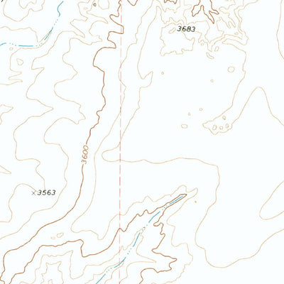 United States Geological Survey Channing NW, TX (1971, 24000-Scale) digital map