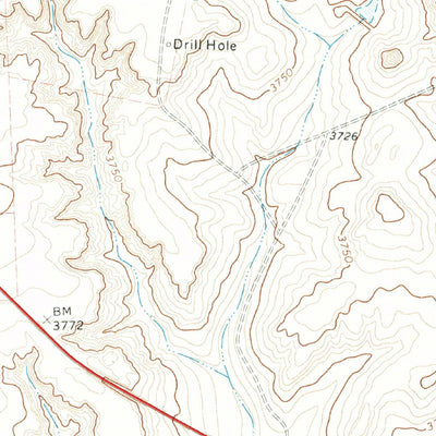 United States Geological Survey Channing, TX (1971, 24000-Scale) digital map