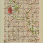 United States Geological Survey Chanute, KS (1951, 62500-Scale) digital map