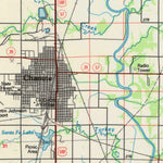 United States Geological Survey Chanute, KS (1985, 100000-Scale) digital map