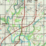 United States Geological Survey Chanute, KS (1990, 100000-Scale) digital map
