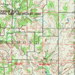 United States Geological Survey Chanute, KS (1990, 100000-Scale) digital map