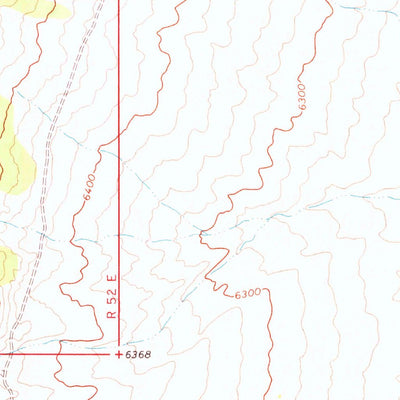 United States Geological Survey Chaos Creek, NV (1967, 24000-Scale) digital map