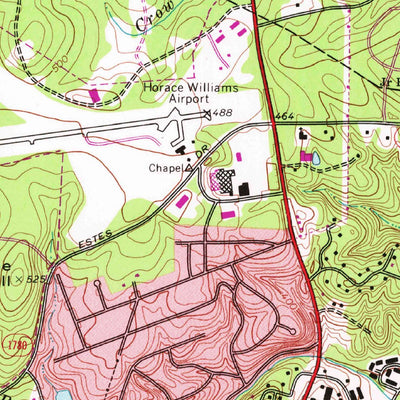 United States Geological Survey Chapel Hill, NC (1978, 24000-Scale) digital map