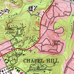 United States Geological Survey Chapel Hill, NC (1978, 24000-Scale) digital map