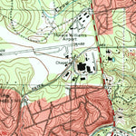 United States Geological Survey Chapel Hill, NC (1993, 24000-Scale) digital map