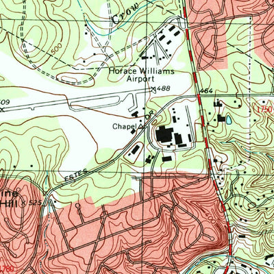 United States Geological Survey Chapel Hill, NC (1993, 24000-Scale) digital map