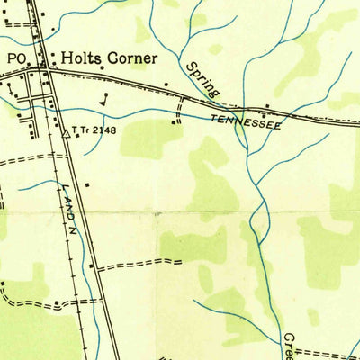United States Geological Survey Chapel Hill, TN (1936, 24000-Scale) digital map