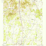 United States Geological Survey Chapel Hill, TN (1951, 24000-Scale) digital map