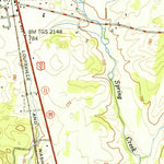 United States Geological Survey Chapel Hill, TN (1951, 24000-Scale) digital map