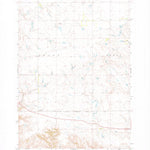 United States Geological Survey Chapelle Lake SE, SD (1973, 24000-Scale) digital map