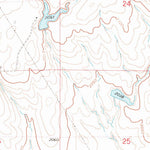 United States Geological Survey Chapelle Lake SE, SD (1973, 24000-Scale) digital map