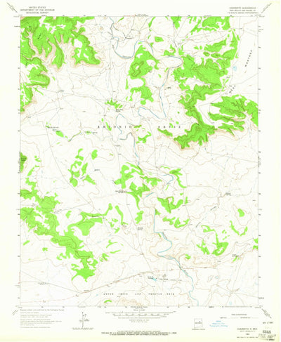 United States Geological Survey Chaperito, NM (1963, 24000-Scale) digital map